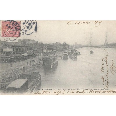 Paris-Auteuil - Bords de la seine